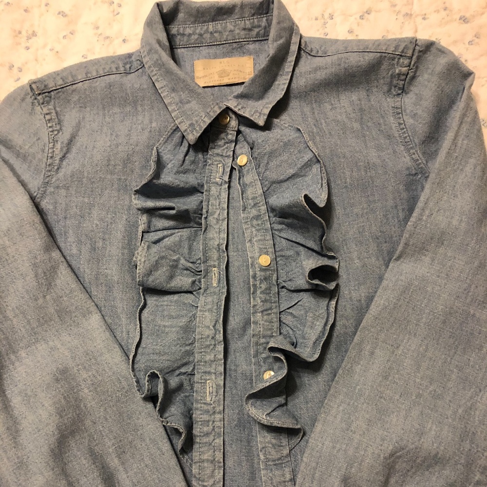 Vintage Ralph Lauren chambray shirt